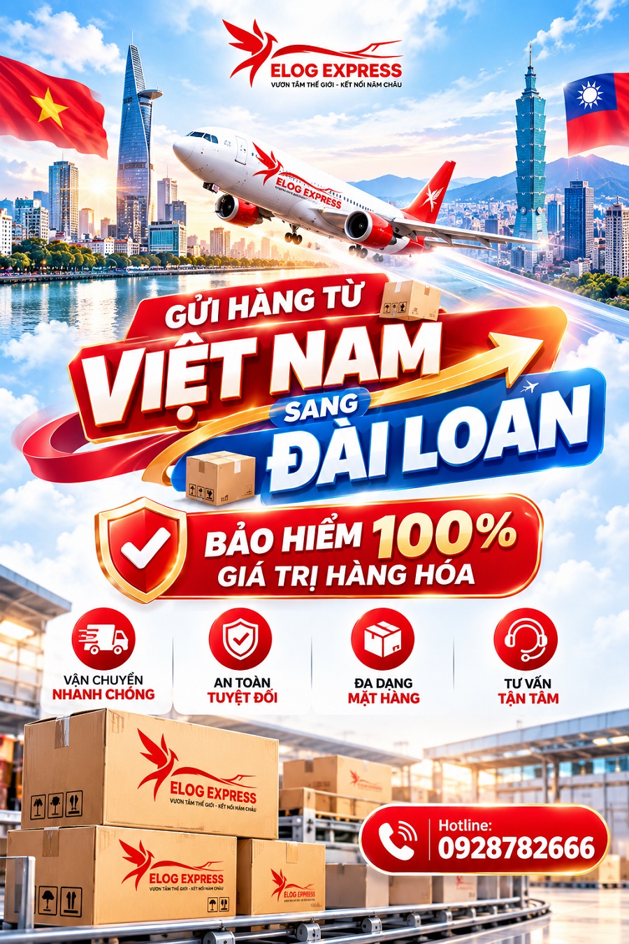 ELOG EXPRESS Viet Nam den Dai Loan